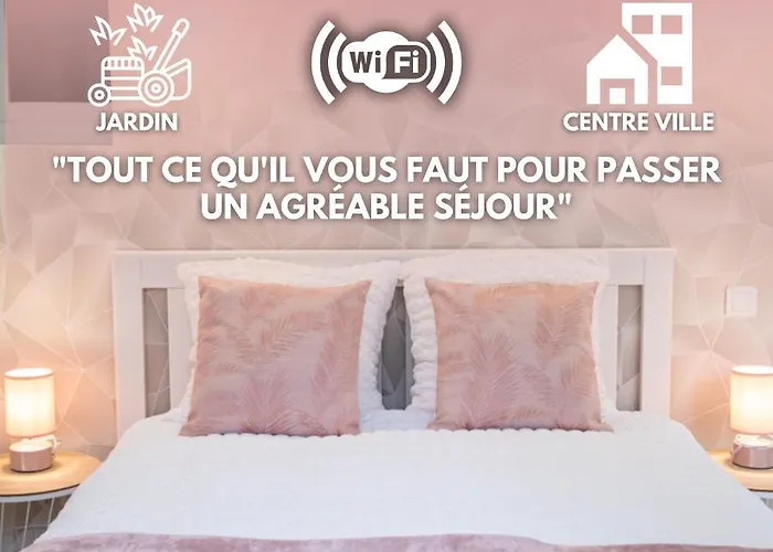 Appartement Renove - Wifi - Jardin - Centre De Niort