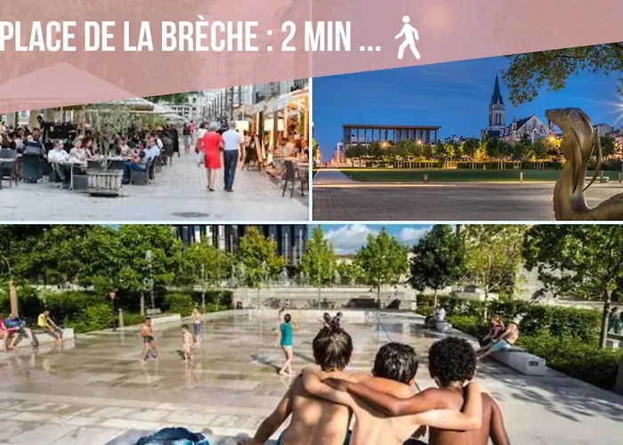 Appartement Renove - Wifi - Jardin - Centre De Niort